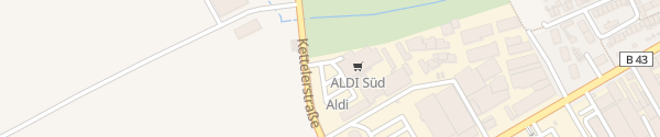 Karte ALDI Süd Offenbach am Main