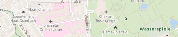 Karte Klinik am Rosengarten Bad Oeynhausen