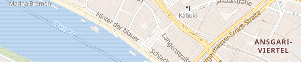 Karte Parkplatz Fangturm Bremen