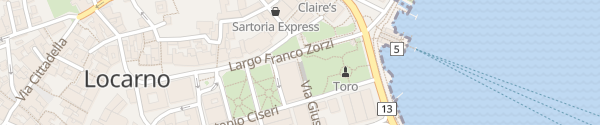 Karte Parking Centro / Kursaal Locarno