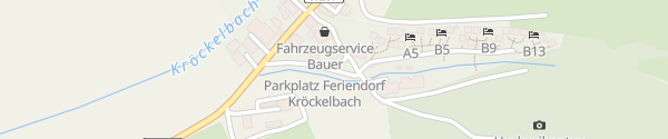 Karte Feriendorf am Kröckelbach Fürth