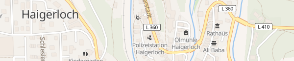 Karte Spitalgasse Haigerloch