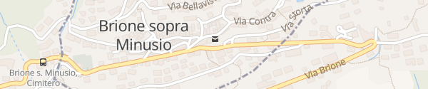 Karte Autosilo comunale Brione sopra Minusio