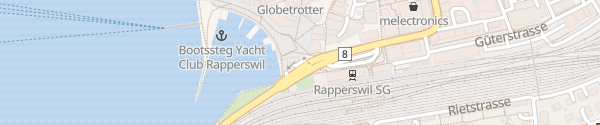 Karte Parkhaus See Rapperswil
