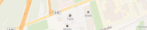Karte Total Tankstelle Reiskirchen