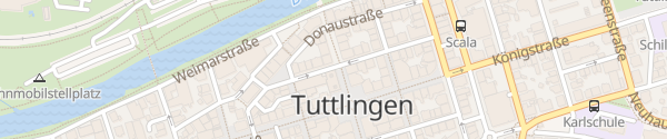 Karte Waaghausstraße Tuttlingen