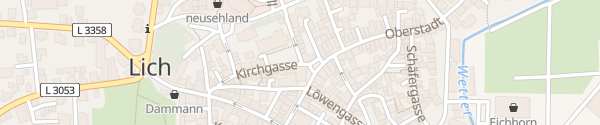 Karte Kirchenplatz Lich