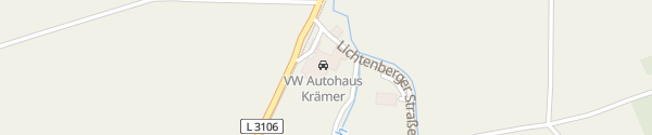 Karte Autohaus Willi Krämer Groß-Bieberau