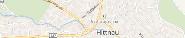 Karte Garage Glättli AG Hittnau