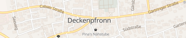 Karte Rathaus Deckenpfronn