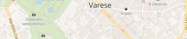 Karte Via Giuseppe Bernascone Varese