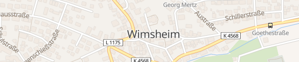 Karte Rathaus Wimsheim