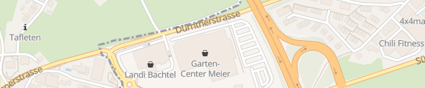 Karte Tiefgarage Garten-Center Dürnten