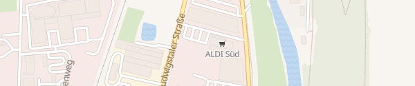 Karte ALDI Süd Nendinger Allee Tuttlingen