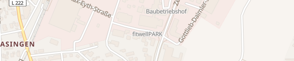 Karte Fitnessstudio fitwellPARK Rielasingen-Worblingen