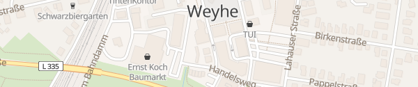 Karte Weyher Theater Weyhe