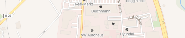 Karte Audi Autohaus bhg Balingen