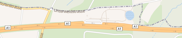 Karte Rastplatz Stegen Wiesendangen