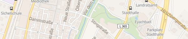 Karte Stingstraße Balingen
