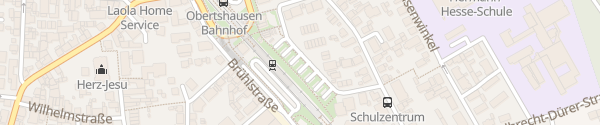 Karte Parkplatz Ost S-Bahnhof Obertshausen