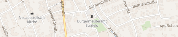 Karte Rathaus Sulzfeld