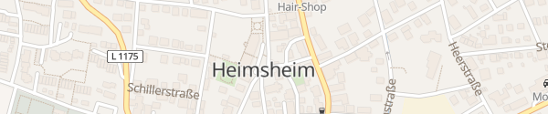 Karte Schloßhof Heimsheim