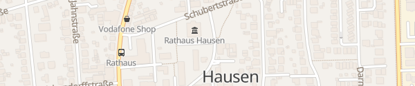 Karte Rathaus Parkplatz Obertshausen