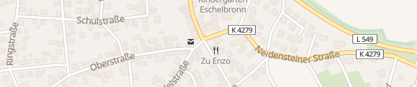 Karte Rathaus Eschelbronn