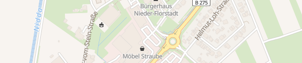 Karte ALDI Süd Florstadt