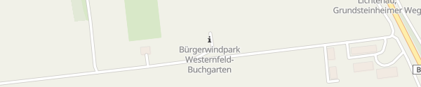 Karte Bürgerwindpark Lichtenau