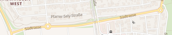 Karte Parkplatz Pfarrer-Sely-Straße Rodgau