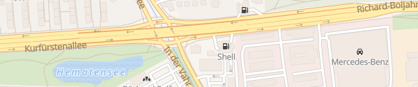 Karte Shell Richard-Boljahn-Allee Bremen