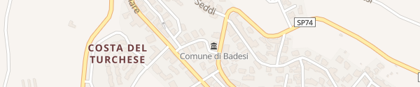 Karte Municipio Badesi