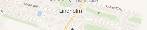 Karte Friesenhalle - Grundschule Risum-Lindholm