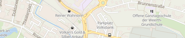 Karte Parkhaus Hasselter Platz Detmold