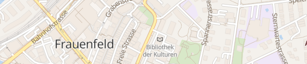 Karte Kantonsbibliothek Frauenfeld