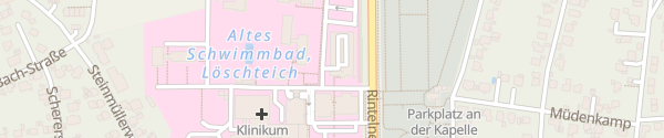 Karte Parkhaus Klinikum Lippe Lemgo