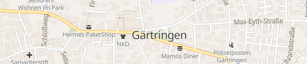 Karte Rathaus Gärtringen