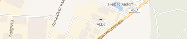 Karte ALDI Aadorf