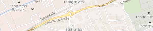 Karte BMW Autohaus Stadel Eppingen