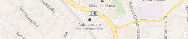 Karte Autohaus Am Steinheimer Tor Hanau
