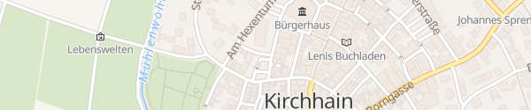 Karte Schulstraße Kirchhain
