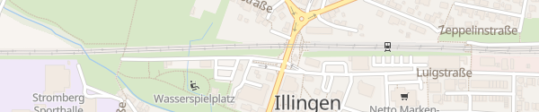 Karte Schillerstraße Illingen