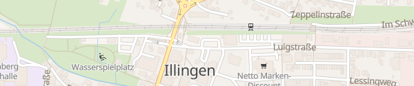 Karte Luigstraße Illingen