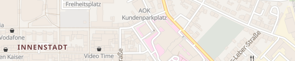 Karte Parkhaus Klinikum Hanau