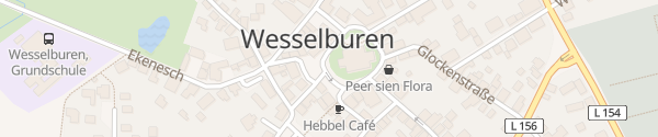 Karte Marktplatz Wesselburen