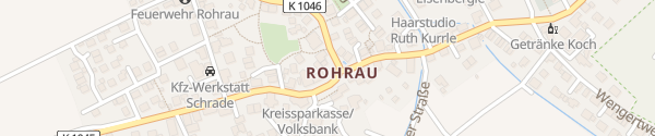 Karte Dorfplatz Gärtringen-Rohrau