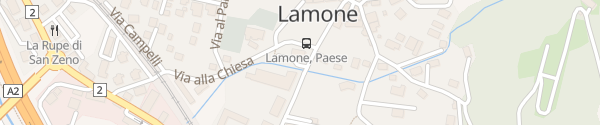 Karte Via Girella Lamone