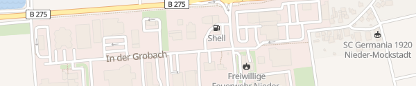 Karte HPC Shell Tankstelle Florstadt