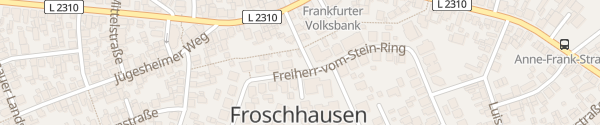 Karte Erich-Kästner-Straße Seligenstadt